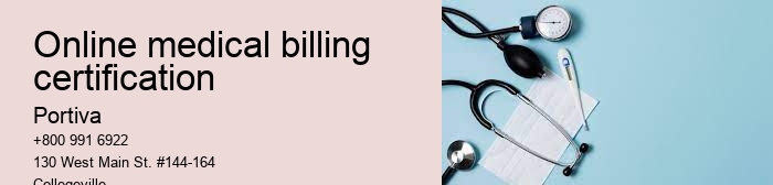 online medical billing certification